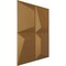 Ekena Millwork 19 5/8in. W x 19 5/8in. H Tellson EnduraWall Decorative 3D Wall Panel Covers 2.67 Sq. Ft. WP20X20TEBGL - alternate 4